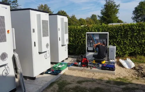 Batterij opslag Dutch Green Energy